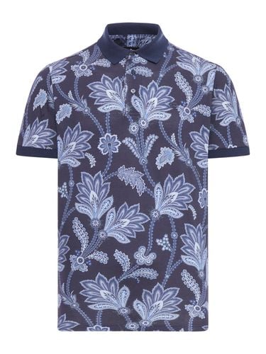 Botanical-print Polo - Etro - Man - Etro - Modalova