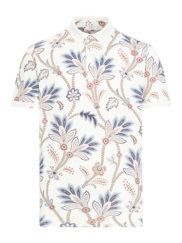 Botanical-print polo - Etro - Man - Etro - Modalova