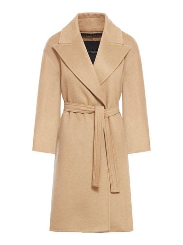 Deconstructed double cashmere coat - Woman - Maxmara Atelier - Modalova