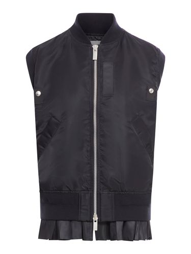 Nylin twill vest - Sacai - Woman - Sacai - Modalova