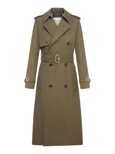 Long trench coat in cotton blend - - Woman - Burberry - Modalova