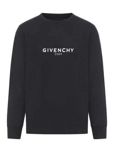 Reverse slim sweatshirt in brushed fabric - - Man - Givenchy - Modalova