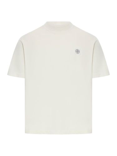 SHORT SLEEVE T-SHIRT WITH LOGO - Man - Stone Island - Modalova