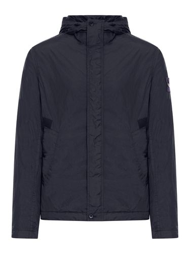 WIND JACKET WITH COMPASS APPLICATION - Man - Stone Island - Modalova