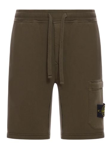 SPORTS BERMUDA SHORTS WITH COMPASS APPLICATION - Man - Stone Island - Modalova