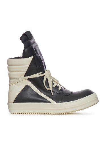 WOMAN`S GEOBASKET LEATHER SNEAKERS - Woman - Rick Owens - Modalova