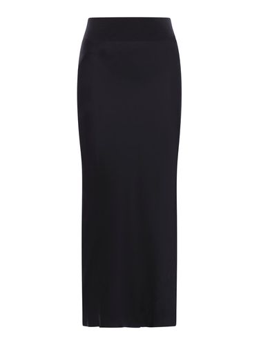 MIDI SKIRT IN SATIN FABRIC - Woman - Rick Owens - Modalova