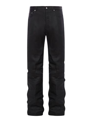 WAXED FABRIC JEANS - Man - Rick Owens - Modalova