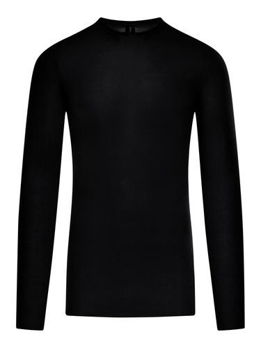 WOOL SWEATER IN SEMI-TRANSPARENT FABRIC - Man - Rick Owens - Modalova