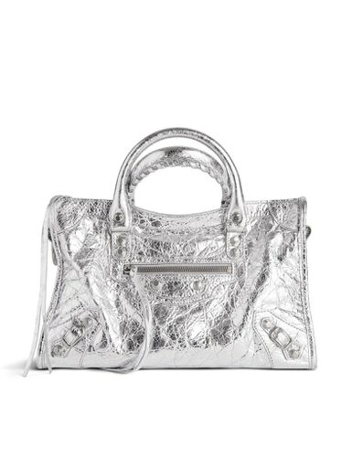 LE CITY SMALL WOMEN`S BAG IN SILVER - Woman - Balenciaga - Modalova