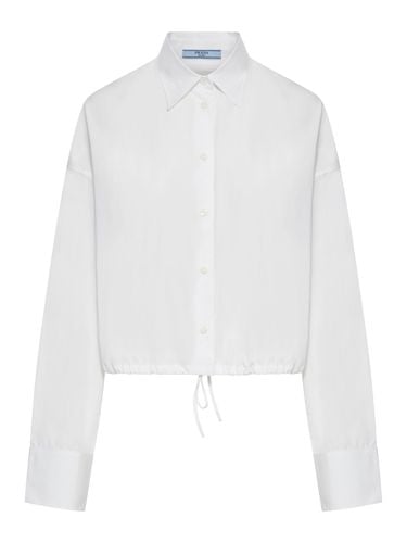 COTTON POPLIN SHIRT - Prada - Woman - Prada - Modalova