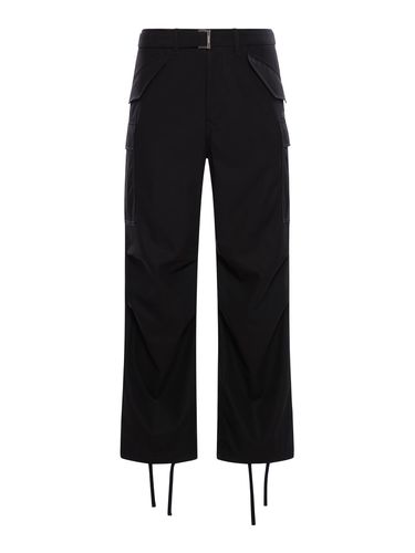 COTTON TWILL PANTS - Sacai - Man - Sacai - Modalova