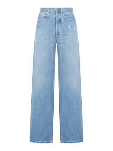 SKATER LOOSE WIDE LEG JEANS - Woman - Lois - Modalova