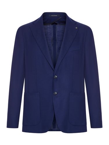 SINGLE BREASTED WOOL JACKET - Man - Tagliatore - Modalova