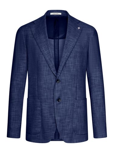 SINGLE BREASTED WOOL BLEND JACKET - Man - Tagliatore - Modalova