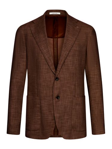 SINGLE BREASTED WOOL BLEND JACKET - Man - Tagliatore - Modalova