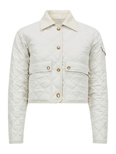 CHITRE DIAMOND QUILTED PADDED SHIRT JACKET - Woman - Moncler - Modalova