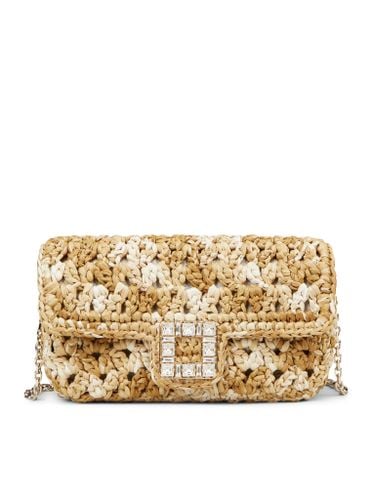 JEU DE FILLE CROCHET RAFFIA BAG - Woman - Roger Vivier - Modalova