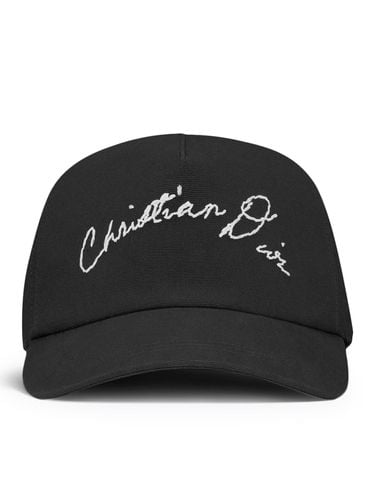 Cap with handwritten signature - Man - Christian Dior - Modalova