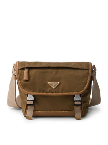 Shoulder bag in Re-Nylon and leather - Man - Prada - Modalova