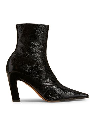 THE NEVADA STRETCH HIGH BOOT in Crinkled Leather - Woman - Khaite - Modalova