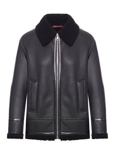 GUCCI LEATHER BIKER - Gucci - Woman - Gucci - Modalova