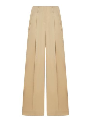 Women`s wool gabardine trousers - Woman - Golden Goose Deluxe Brand - Modalova