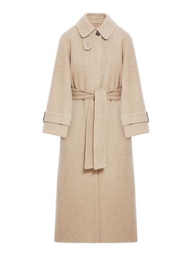 Long wool coat - Woman - Brunello Cucinelli - Modalova