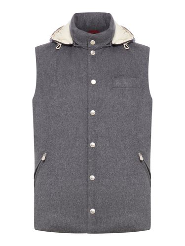 GILET IN WOOL - Man - Brunello Cucinelli - Modalova