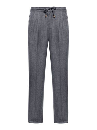 Wool pants - Man - Brunello Cucinelli - Modalova