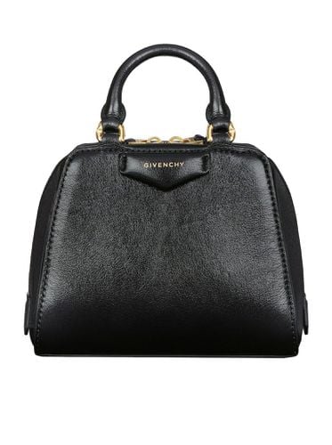 Antigona Cube nano bag in leather - - Woman - Givenchy - Modalova