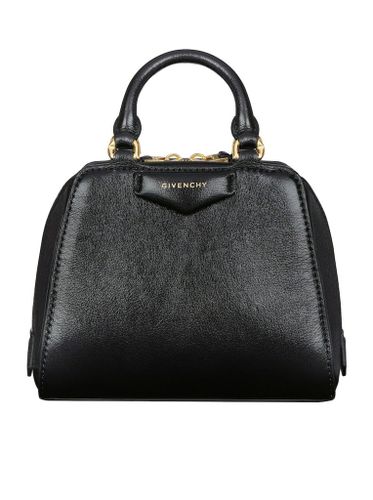 ANTIGONA CUBE NANO LEATHER BAG - Woman - Givenchy - Modalova