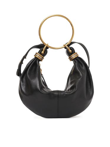 SMALL BRACELET HOBO BAG IN GRAINED LEATHER - Woman - Chloe` - Modalova