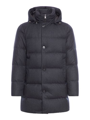 Long quilted jacket - Man - Woolrich - Modalova