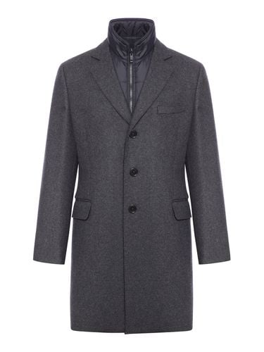 Double Coat in Wool and Cashmere - Man - Fay Archive - Modalova