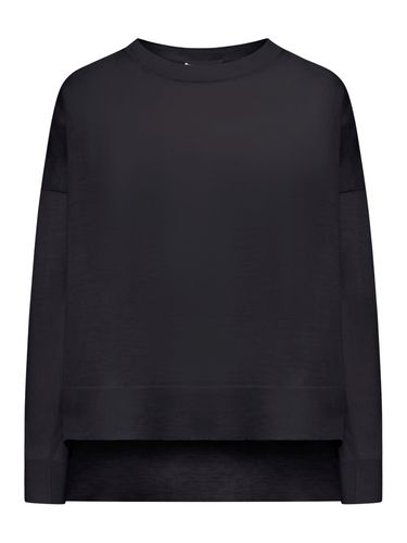 OVERSIZED CREW NECK SWEATER - Woman - Roberto Collina - Modalova