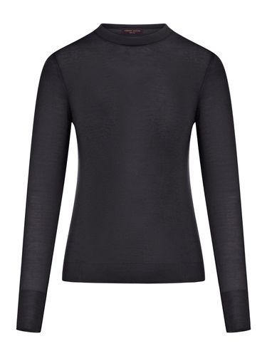 CREWNECK SWEATER IN WOOL - Woman - Roberto Collina - Modalova