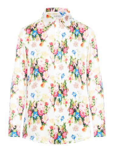 Flower print shirt - Loewe - Woman - Loewe - Modalova