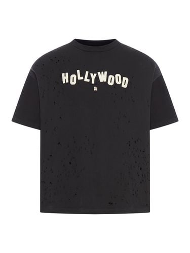 HOLLYWOOD SHOTGUN OVERSIZED TEE - Man - Amiri - Modalova