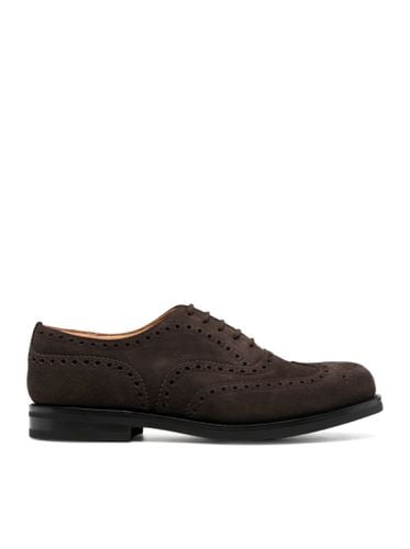 Amersham lw Suede Oxford Brogue - Man - Church`s - Modalova