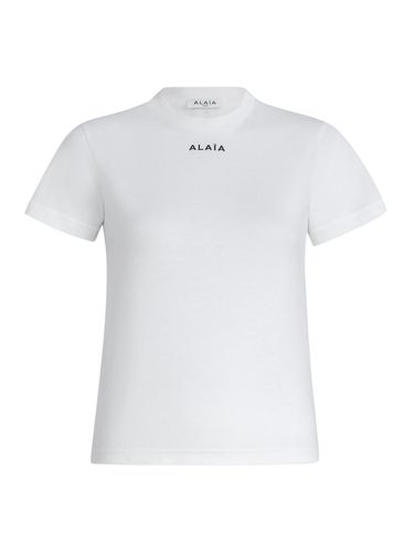 CLASSIC COTTON T-SHIRT - Woman - Alaia - Modalova