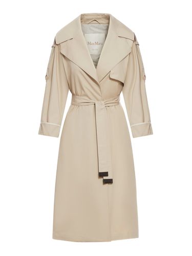 OVERALL TRENCH COAT IN DROP-PROOF TWILL - Woman - Max Mara The Cube - Modalova