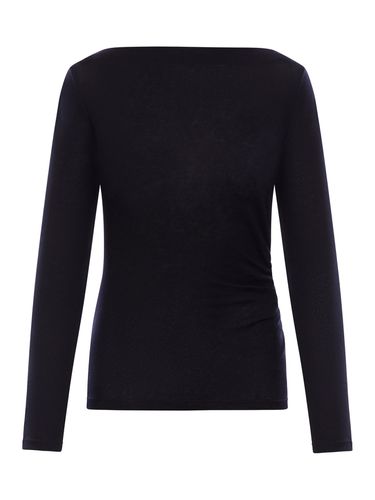 WOOL AND CASHMERE SWEATER WITH BOAT NECK - Woman - Max Mara Pure - Modalova