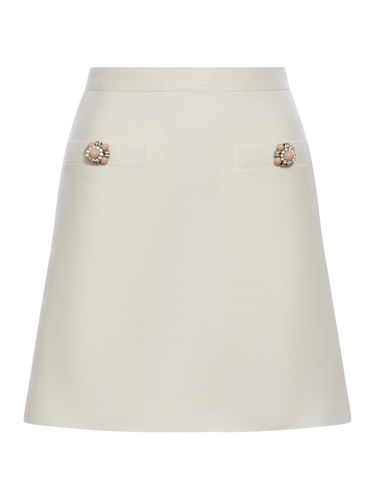 CREPE COUTURE SKIRT - Woman - Valentino Garavani - Modalova