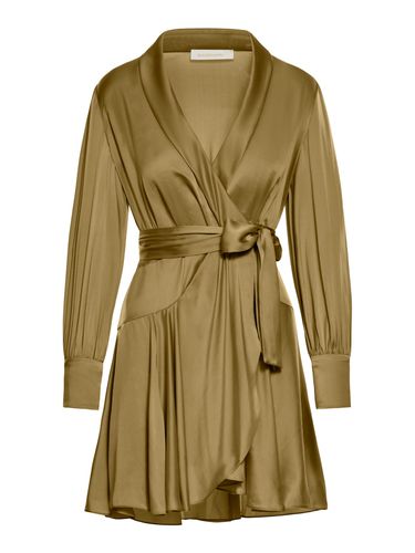 SILK WRAP DRESS - Woman - Zimmermann - Modalova