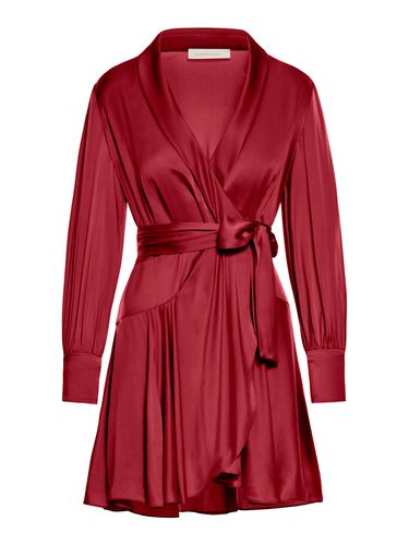 SILK WRAP DRESS - Woman - Zimmermann - Modalova