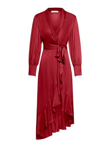 SILK WRAP DRESS - Woman - Zimmermann - Modalova