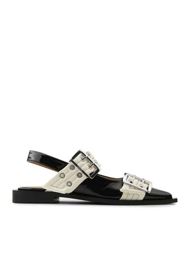 Buckle-detail ballet flats - Woman - Ganni - Modalova