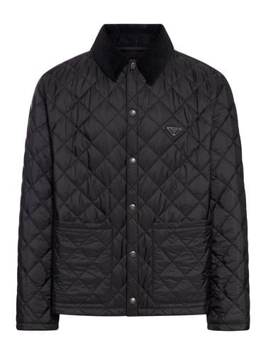 Quilted jacket in Re-Nylon - Man - Prada - Modalova