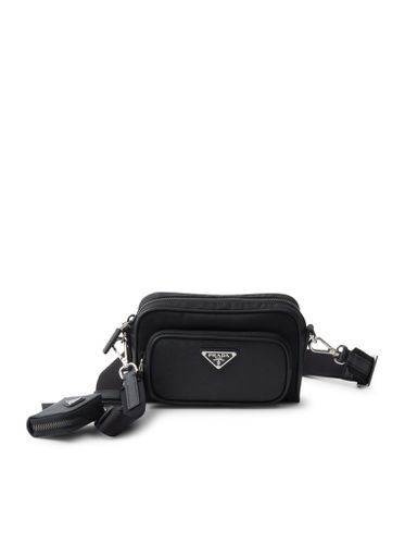 RE-NYLON AND SAFFIANO SHOULDER BAG - Man - Prada - Modalova